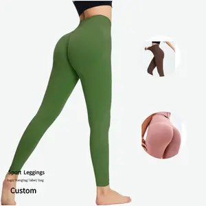 Women Seamless Fitness Leggings High-waisted Tight Yoga Pants Sexy Peach buttocks Ladies Sports Leggings High Elastic Activewear