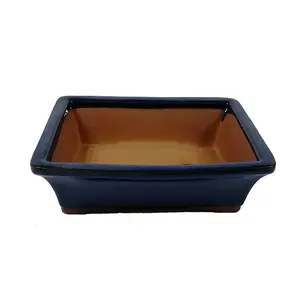 <span class=keywords><strong>Macetas</strong></span> decorativas de cerámica para plantas, para interior, bonsái antiguo, precio barato, China - Product Image 1