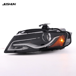 Conjunto de Faros Delanteros Jushun para Audi A4 Versión Estadounidense, LED DRL, Lente HID, B8 2009 2012 - Product Image 2