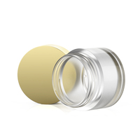 Nouveau design 2026 – Pots en plastique MS à paroi simple de 30g, vides, injectés, avec couvercles, vente en gros pour emballage cosmétique