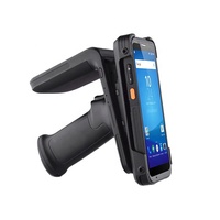 Lector de Mano Industrial R6 con Conexión BLE, Lector de Tarjetas RFID UHF Integrado Impinj E710, Sistema Operativo Palm OS, SDK, Lector de Códigos de Barras, en Stock