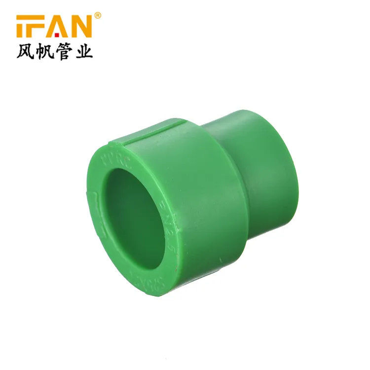 Korea materiaal 20-110mm sanitair verminderen socket ppr buizen fitting ppr elleboog reducer