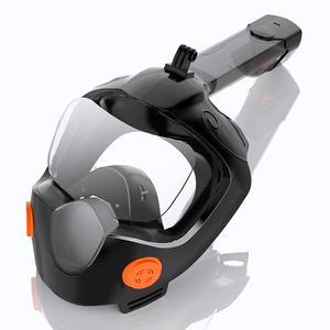 Peralatan Selam Snorkel Diving <span class=keywords><strong>Mask</strong></span> Desain Paten <span class=keywords><strong>Full</strong></span> <span class=keywords><strong>Face</strong></span> 2 Ukuran Lensa PC Dry Top Grosir Pabrik Befine - Product Image 6