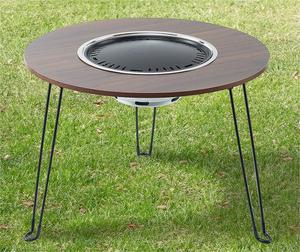Ventes d'usine en plein air Barbecue poêle cuisson <span class=keywords><strong>Table</strong></span> à thé maison feu chauffage Brazier Camping Grill Portable pliant Barbecue <span class=keywords><strong>Table</strong></span> - Product Image 5