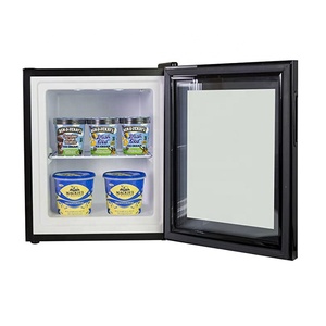 55L 중국 핫 세일 미니 카운터 탑 아이스크림 디스플레이 냉동고 유리 도어 - Product Image 1
