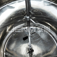 Cuves de mélange en acier inoxydable 1000L avec agitateur pneumatique hermétique pour liquides chimiques