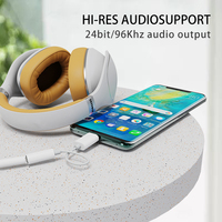 USB Typ C zu 3.5 Kopfhörer adapter AUX Audio Kabel Kopfhörer konverter für Samsung S9 S8
