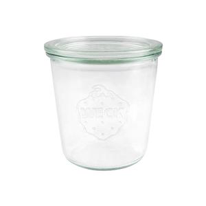 Pot à conserves Weck 0,5 L avec couvercle en verre inclus, récipient de stockage - Product Image 1