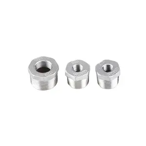 201 stainless steel core 4 points internal and external tooth reducer adapter Water pipe heating accessories