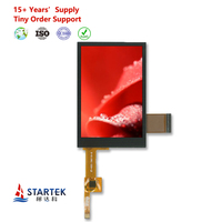 Écran LCD Startek de qualité médicale/industrielle personnalisé 320*480 TFT 3.5 pouces écran tactile capacitif ILI9488 carte de pilote