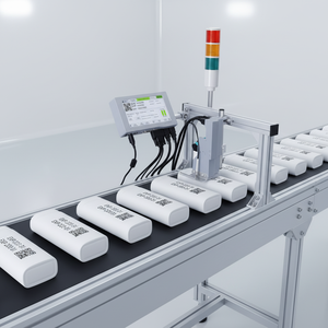 T220ES-Y1 TIJ Tintenstrahldrucker Kann Daten, Fälschungssichere Codes, Logos für Tuben/Hautpflegeprodukte/Verpackungsbeutel Drucken - Product Image 2