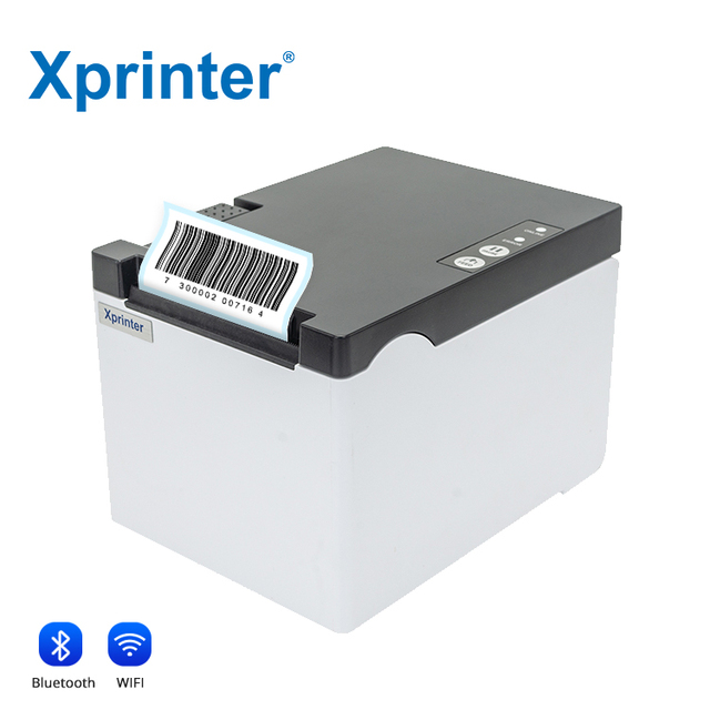 Xprinter XP-Q302F High Quality Thermal Shipping Label Printer 76mm Print Width Wireless Bluetooth Printer Office Printer
