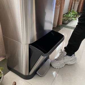 ถังขยะแบบมีลิ้นชักขนาดใหญ่ประหยัดพลังงาน,ถังขยะในครัวถังขยะมีเซ็นเซอร์ใช้ในโรงแรมสำนักงานปี2022ร้อน70L - Product Image 2
