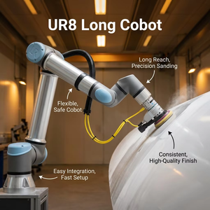 Bras robotisé collaboratif long UR8 avec OnRobot pour l'assemblage, la manutention, le meulage et le polissage, automatisation collaborative - Product Image 1