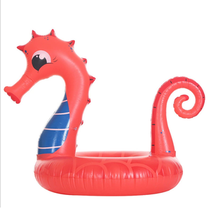Nhà Máy Cross-Biên Giới Inflatable Bơi Vòng Động Vật Cá Ngựa Mùa Hè Bãi Biển Hồ Bơi PVC Nổi Vòng Nước Cuộc Sống Phao Đồ Chơi - Product Image 1