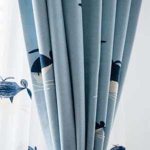 <span class=keywords><strong>Rideau</strong></span> d'ombrage pour enfants, en tissu, personnalisé, brodé, à motifs de dessins animés, pour <span class=keywords><strong>chambre</strong></span> à coucher, garçons et filles, décor d'événements - Product Image 6