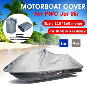Funda Impermeable para Bote Remolcable de 4.2x3m, Cubierta para Motor Fuera de Borda, Protector de Motor, Tela Oxford 210D - Product Image 6