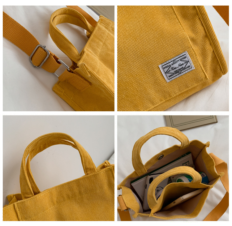 yellow messenger bag