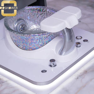 Air ventilé king spa pédicure chaise fabricant pour monarque pédicure spa chaise avec pompe de cristal verre bol pédicure - Product Image 6