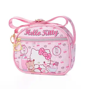 Borse in pelle di Sanrios di alta qualità AHTEM Sanrioo My Melody zaini Hi Kitty Kuromi Pu borsa da viaggio borse