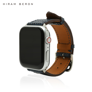 Bracelet de montre en cuir exotique style lézard sur mesure pour marque de <span class=keywords><strong>luxe</strong></span>, bracelet de montre texturé avec logo personnalisé, vente en gros en usine - Product Image 2