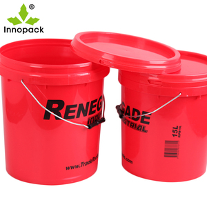 Plastic <b>Bucket</b> Manufacturers Custom Paint <b>Buckets</b> Food Grade Pail 18L PP <b>Bucket</b> with <b>Lid</b> - Product Image 6