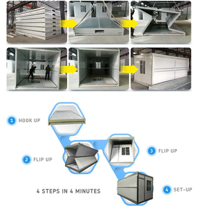Casa contenedor plegable de Instalación rápida Casa de oficina prefabricada <span class=keywords><strong>para</strong></span> sala de estar fabricante de oficinas proporcionar <span class=keywords><strong>comprar</strong></span> Oficina contenedor pequeño - Product Image 5