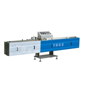 Máquina de Biselado de Vidrio YBKE, PLC de Acero Azul, Semiautomática de Alta Precisión - Product Image 1
