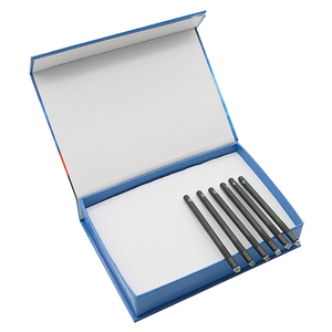 JEWELS & TOOLS Fable Mohs <b>Hardness</b> Level <b>Tester</b> Tools with Pure Gemstone Inlay Metal Mohs <b>Hardness</b> Pencil 7g - Product Image 1