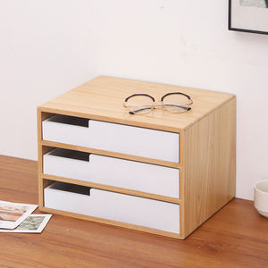 Sản phẩm bằng gỗ tài liệu lưu trữ tủ trẻ em trắng 4 Tầng Văn phòng bàn tổ chức và ngăn kéo tổ chức ngực của ngăn kéo - Product Image 6