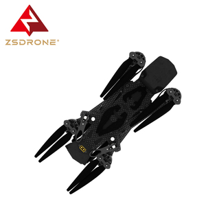 โดรนแข่ง ZSDRONE <span class=keywords><strong>EZ10</strong></span> FPV วัสดุคาร์บอนไฟเบอร์ ความเร็วสูงสุด 150 กม./ชม. - Product Image 3