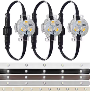 Hot bán 12V 0.96 Wát <span class=keywords><strong>RGBW</strong></span> pixel <span class=keywords><strong>Led</strong></span> Ngoài Trời Đèn giáng sinh không thấm nước IP68 đánh giá vĩnh viễn 30 mét RGB chiếu sáng - Product Image 1