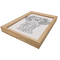 Bonne qualité cadre de planche toile tendue ensemble artiste peinture dessin toile fournitures
