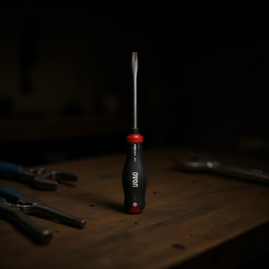 Destornillador de punta plana Usag de 100 mm de longitud con agarre cómodo para trabajos de precisión - Product Image 3