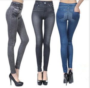 Encuentre el mejor fabricante de leggins tipo jeans y leggins tipo jeans  para el mercado de hablantes de spanish en alibaba.com