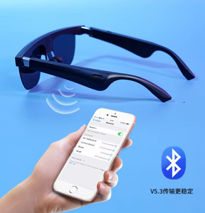 Gafas de auriculares portátiles inteligentes avanzadas, control de distancia de radar de hasta 2 metros, función de seguridad para personas ciegas - Product Image 3