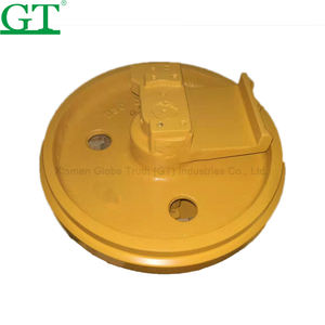 D5G Idler Bulldozer D6R depan Idler D85ess 2 Idler Undercarriage suku cadang mesin konstruksi - Product Image 1