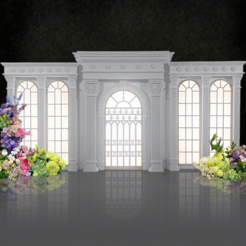 Custom Design Wedding Props Castle with