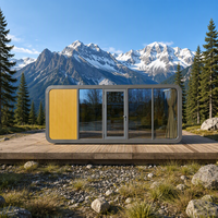 Maisonnette Modulaire Préfabriquée Apple Container avec Salle de Bain Entièrement Finie, Garantie 1 An, Solutions de Design Graphique pour Hôtels