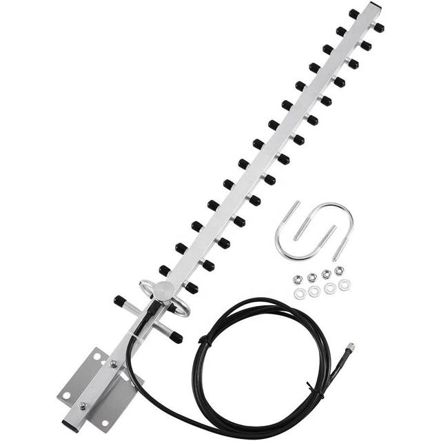 698-2700MHz 16 Elements Yagi Antenna High Gain 4G LTE 5G Outdoor Directional Antenna