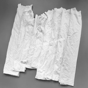 Trapos de limpieza de algodón 100% blanco puro de 25 lb (10 kg) para uso industrial en EE. UU. - Product Image 1