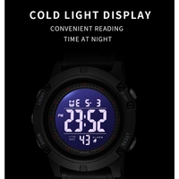 Smael 1902 야외 스포츠 남성용 시계 패션 캐주얼 심플 디지털 방수 손목시계 남성용 Caja Para Reloj Montre De Luxe