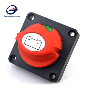 Genuine Marine Operation 1On-0 Off Battery Power Isolator Disconnect Master Switch Auto battery isolator switch For Marine Boat