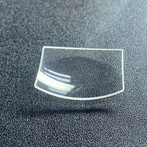 Verre saphir incurvé sur mesure avec bord surélevé et fenêtre bombée pour montre de plongée rétro, vente en gros d'usine, bord en forme de chapeau haut de forme - Product Image 3