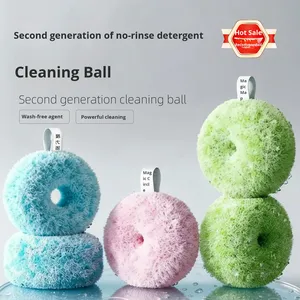 Antibacterial Eco-Friendly Bathroom Cleaning Ball Sink Brush Countertop Magic Eraser &amp; Wipe for Wash Basin - Product Image 5