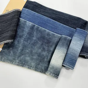 Top quality soft cotton organic stretch denim fabric for man and women jeans