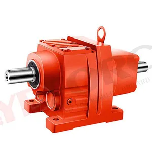 Worm Involute Spur Gear R Series Helical Gearbox Gear Bevel Speed Reducer with Shaft