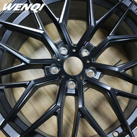 Jantes en alliage noir multi-rayons Wenqi 2026 de 17/18/19/20 pouces, entraxes 5x114.3, 5x112, 5x108, compatibles avec les voitures japonaises, coréennes et allemandes