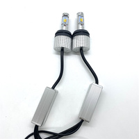 T7 40W blanc jaune couleur LED ampoule voiture clignotant indicateur de stationnement feu de recul DRL pause lumière fort décodage