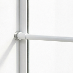 ORIGINAL Stainless Steel Shower <b>Curtain</b> Hook Metal Bath Ring <b>Wall</b> Mounted Bathroom <b>Accessory</b> - Product Image 1
